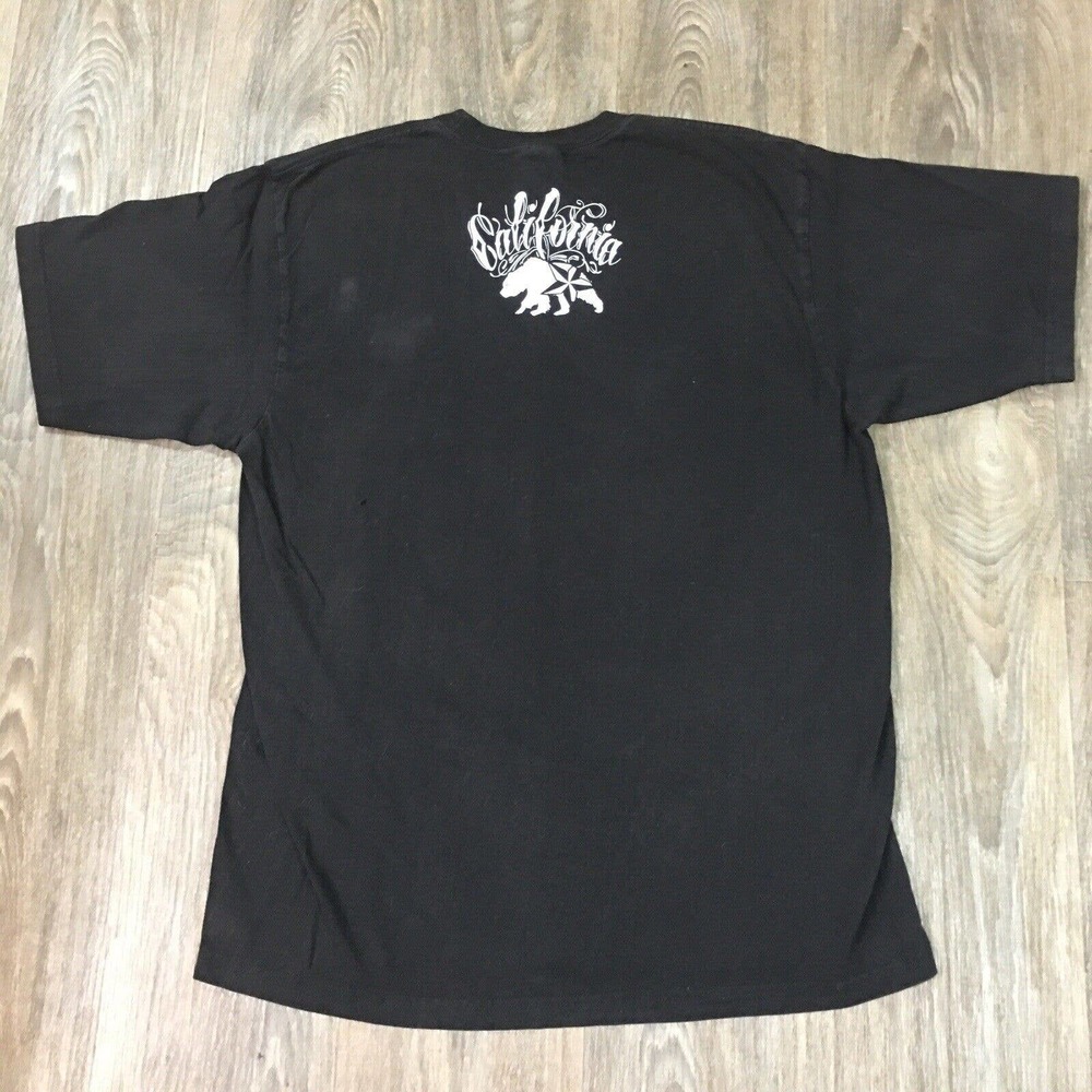 Pro Cali Men Black Tee Don't Trust Anyone Illuminati Eye Shirt Cotton 2XL Tall - Picture 5 of 8